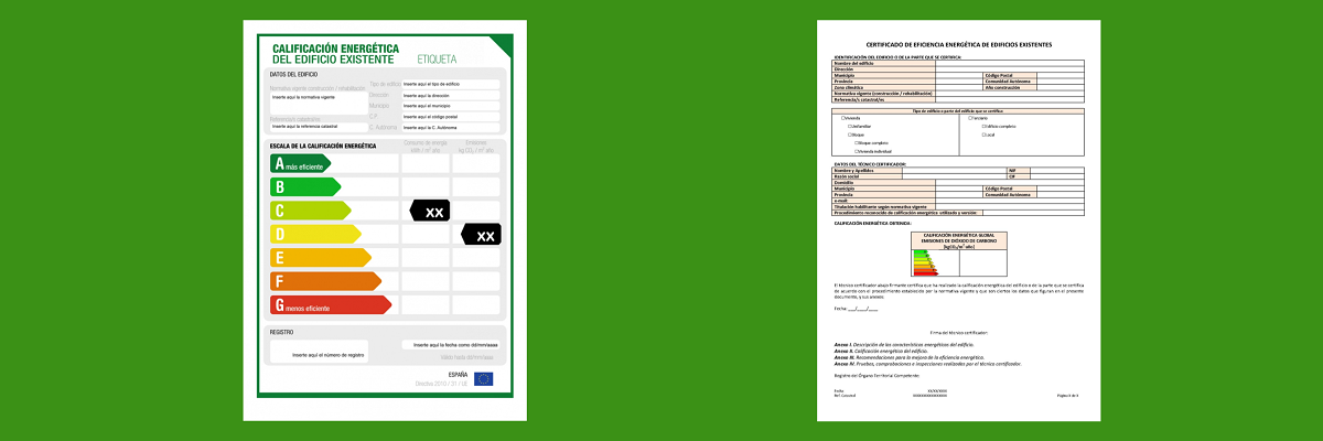 Certificado eficiencia energética